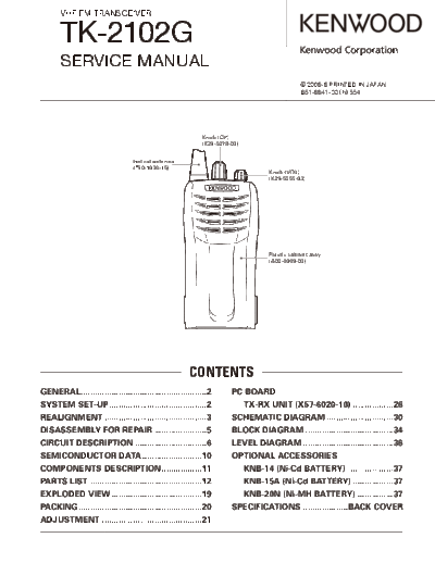 Kenwood TK-2102G B51-8841-00-1  Kenwood Radios TK-2102G_B51-8841-00-1.pdf