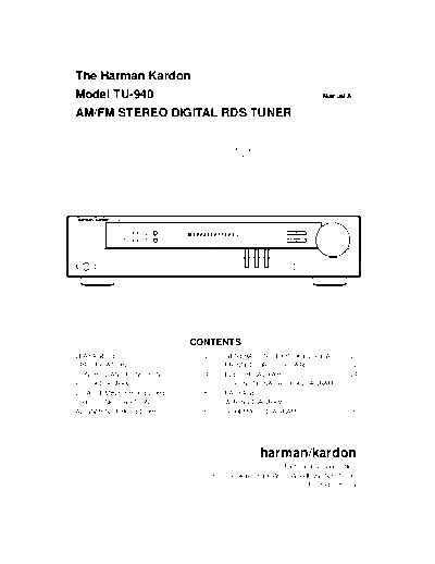 Harman Kardon TU-940  Harman Kardon TU TU-940 TU-940.pdf