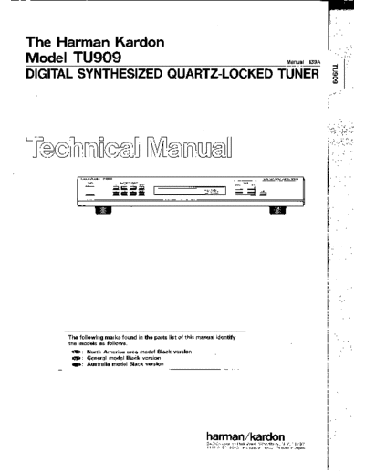 Harman Kardon TU-909  Harman Kardon TU TU-909 TU-909.pdf