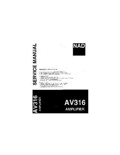 NAD AV-316  NAD AV AV-316 AV-316.pdf