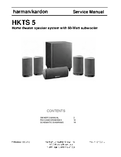 Harman Kardon HKTS-5  Harman Kardon HKTS HKTS-5 HKTS-5.pdf