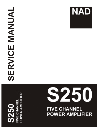 NAD S-250  NAD S S-250 S-250.pdf