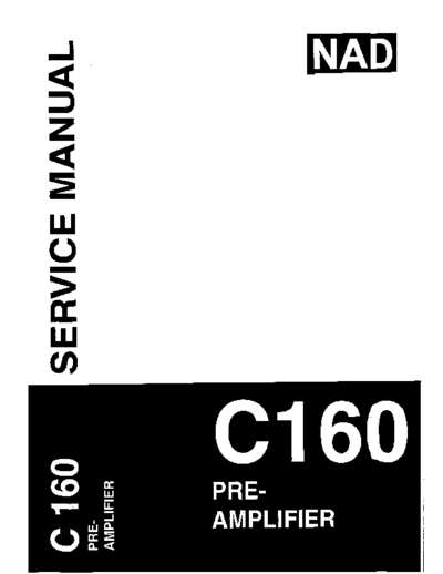 NAD C-160  NAD C C-160 C-160.pdf