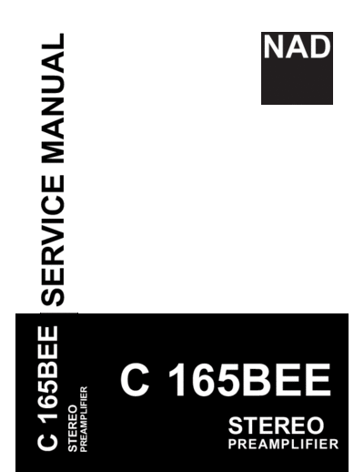 NAD C-165BEE  NAD C C-165BEE C-165BEE.pdf