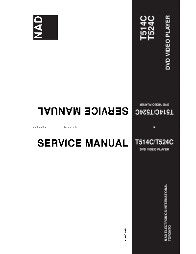 NAD T-514C & 524C  NAD T T-514C & 524C T-514C & 524C.pdf