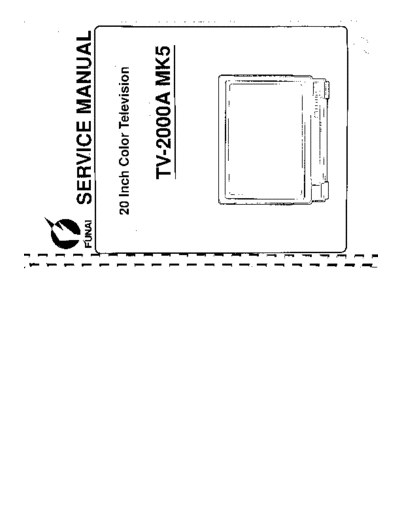 Funai TV-2000A MK5  Funai TV TV-2000A MK5 TV-2000A MK5.PDF