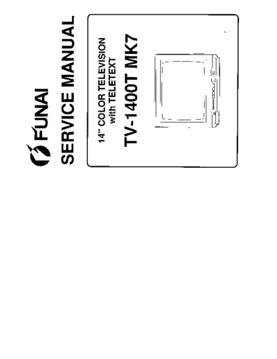 Funai TV-1400T MK7  Funai TV TV-1400T MK7 TV-1400T MK7.PDF