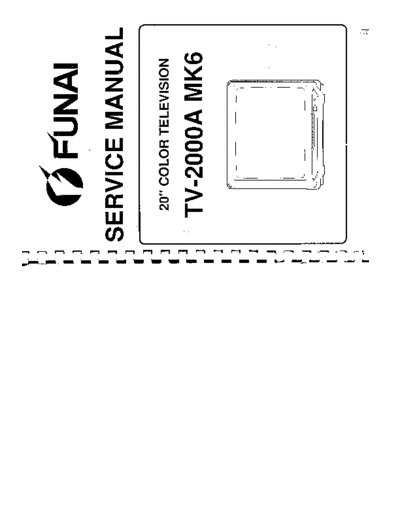 Funai TV-2000A MK6  Funai TV TV-2000A MK6 TV-2000A MK6.PDF