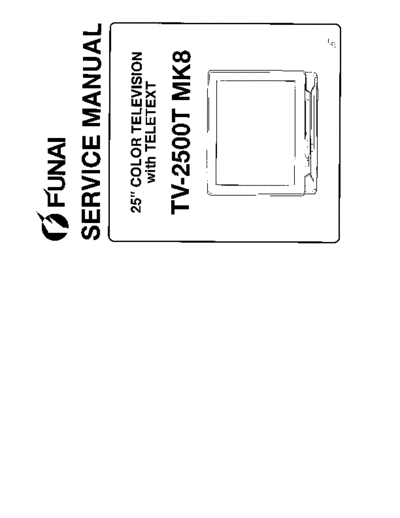Funai TV-2500T MK8  Funai TV TV-2500T MK8 TV-2500T MK8.PDF