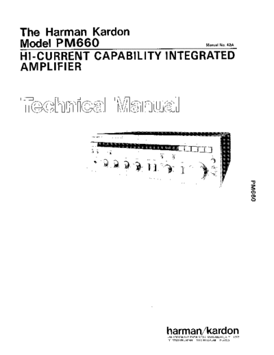 Harman Kardon PM-660  Harman Kardon PM PM-660 PM-660.pdf