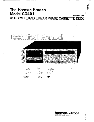 Harman Kardon CD-491  Harman Kardon CD CD-491 CD-491.pdf