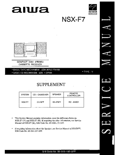 AIWA nsxf7v  AIWA     Aiwa NSX-F7 nsxf7v.pdf