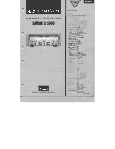 Sansui -G5000-rec-sm  Sansui Pure Power DC Stereo Receiver Pure Power DC Stereo Receiver - G-5000 Sansui-G5000-rec-sm.pdf