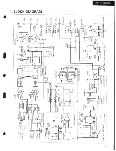 Sansui -AUX701-X901-int-sch  Sansui Integrated Stereo Amplifier Integrated Stereo Amplifier - AU-X701 & X901 Sansui-AUX701-X901-int-sch.pdf