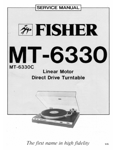 Fisher MT-6330  Fisher MT MT-6330 MT-6330.pdf