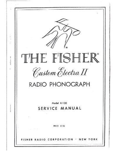 Fisher K-100  Fisher K K-100 K-100.pdf