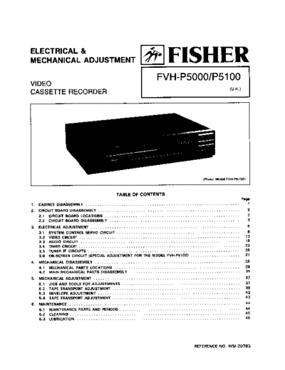 Fisher FVH-P5000 & 5100  Fisher FVH FVH-P5000 & 5100 FVH-P5000 & 5100.pdf