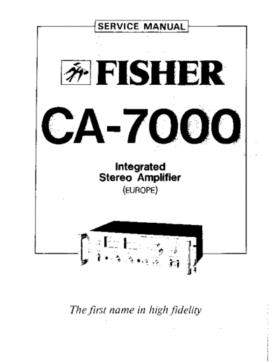 Fisher CA-7000  Fisher CA CA-7000 CA-7000.pdf