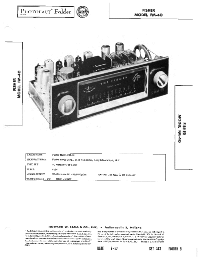 Fisher FM-40  Fisher FM FM-40 FM-40.pdf