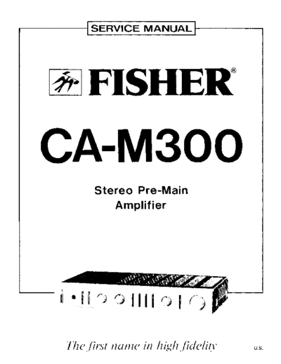 Fisher CA-M300  Fisher CA CA-M300 CA-M300.pdf