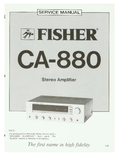 Fisher CA-880  Fisher CA CA-880 CA-880.pdf