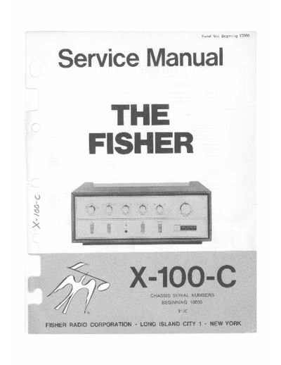 Fisher X-100-C  Fisher X X-100-C X-100-C.pdf