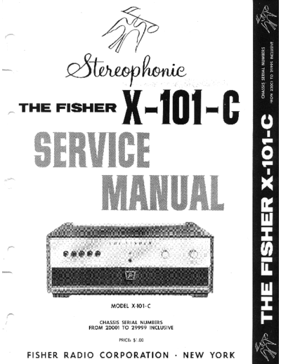 Fisher X-101-C  Fisher X X-101-C X-101-C.pdf