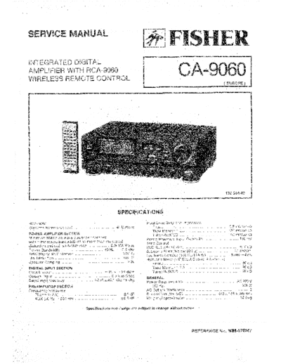 Fisher CA-9060  Fisher CA CA-9060 CA-9060.pdf