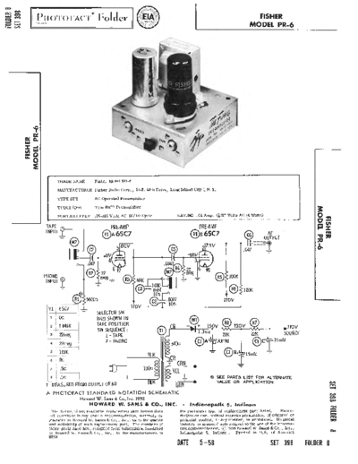 Fisher PR-6  Fisher PR PR-6 PR-6.pdf