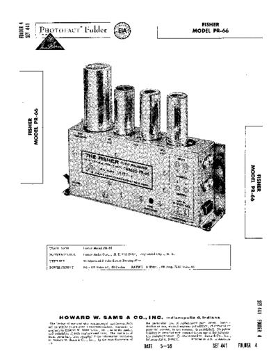Fisher PR-66  Fisher PR PR-66 PR-66.pdf