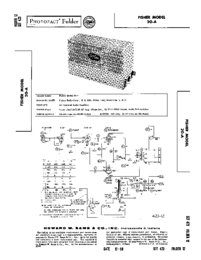 Fisher 20-A  Fisher  20-A 20-A.pdf