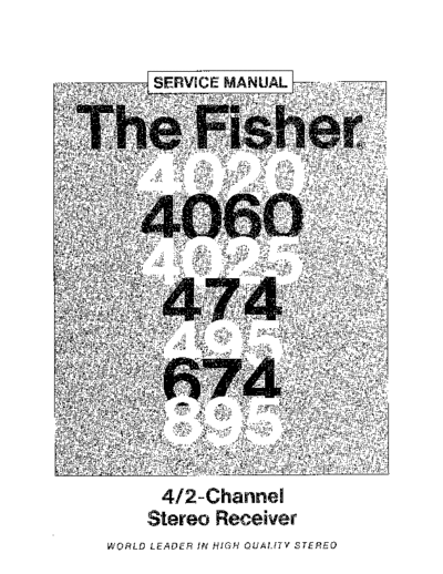 Fisher 4020 & 4060 & 4025 & 474 & 495 & 674 & 895  Fisher  4020 & 4060 & 4025 & 474 & 495 & 674 & 895 4020 & 4060 & 4025 & 474 & 495 & 674 & 895.pdf