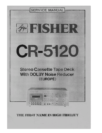 Fisher CR-5120  Fisher CR CR-5120 CR-5120.pdf