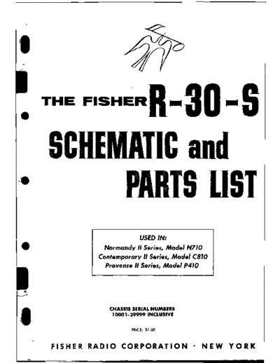 Fisher R-30-S  Fisher R R-30-S R-30-S.pdf