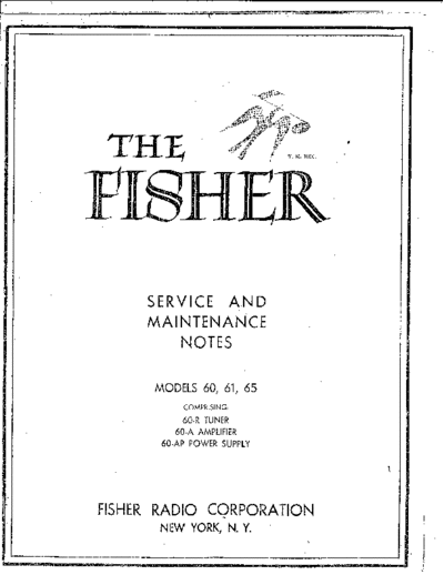 Fisher 60 & 61 & 65  Fisher Цифры 60 & 61 & 65 60 & 61 & 65.pdf