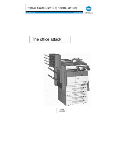 Minolta product guide di3510  Minolta Copiers Di2510_3010_3510 product_guide_di3510.pdf