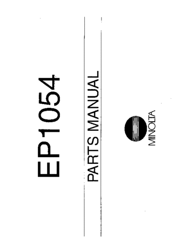 Minolta PartsCatalog  Minolta Copiers EP1054 orig_man PartsCatalog.pdf