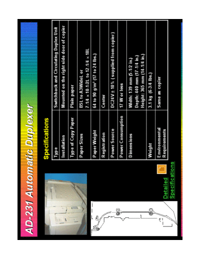 Minolta ad231wone  Minolta Copiers CF3101 ad231wone.pdf