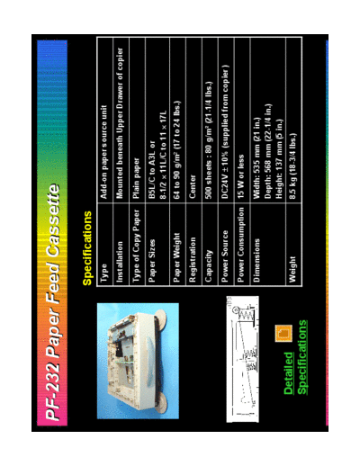 Minolta pf232wone  Minolta Copiers CF3101 pf232wone.pdf