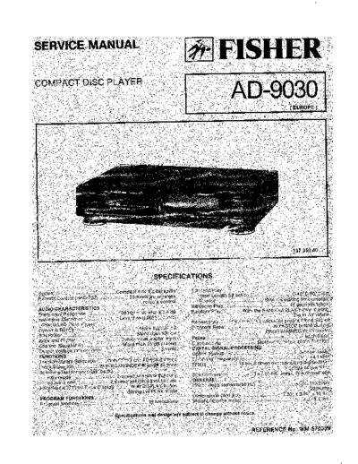 Fisher AD-9030  Fisher AD AD-9030 AD-9030.pdf