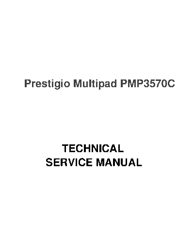 PRESTIGIO multipad pmp3570c service manual  PRESTIGIO Tablet  Prestigio Multipad PMP3570C prestigio_multipad_pmp3570c_service_manual.pdf