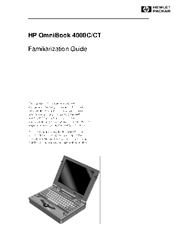 HP OmniBook 4000C-CT  HP OmniBook 4000C-CT.pdf