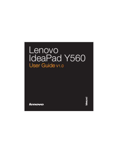 IBM lenovo ideapad y560  IBM lenovo ideapad y560.pdf