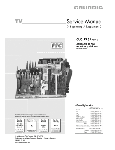 Grundig CUC-1931 Ver 2  Grundig CUC CUC-1931 CUC-1931 Ver 2.PDF