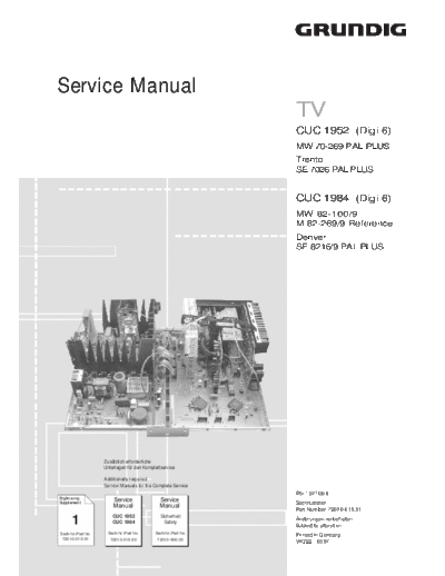 Grundig CUC-1952  Grundig CUC CUC-1952 & 1984 & 1983 & 1842 & 1894 CUC-1952.PDF