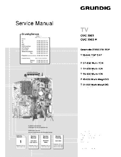 Grundig CUC-2003 & 2003H Ver 2  Grundig CUC CUC-2003 & 2003H CUC-2003 & 2003H Ver 2.PDF