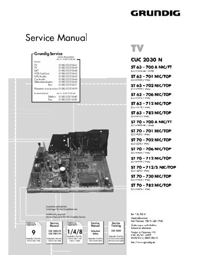 Grundig CUC-2030N  Grundig CUC CUC-2030N & 2050N & 2058N & 2059N CUC-2030N.PDF