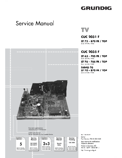 Grundig CUC-2031F & 2035F  Grundig CUC CUC-2031F & 2035F CUC-2031F & 2035F.PDF