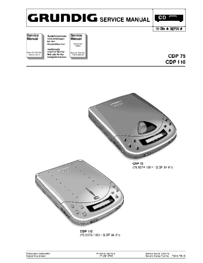 Grundig CDP-75 & 110  Grundig CDP CDP-75 & 110 CDP-75 & 110.pdf