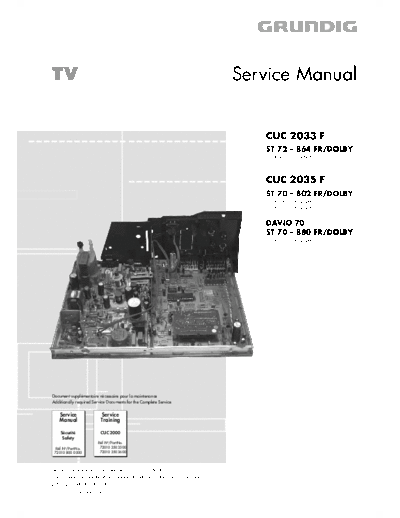 Grundig CUC-2033F & 2035F  Grundig CUC CUC-2033F & 2035F CUC-2033F & 2035F.PDF